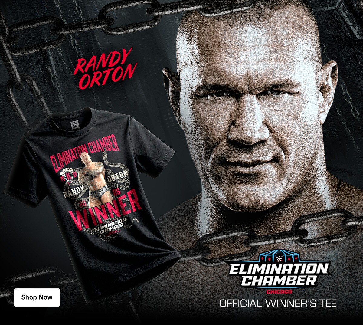 T-shirt WWE Taille XL Noir Avec Graphique - Neuf Avec étiquettes - Licence Officielle